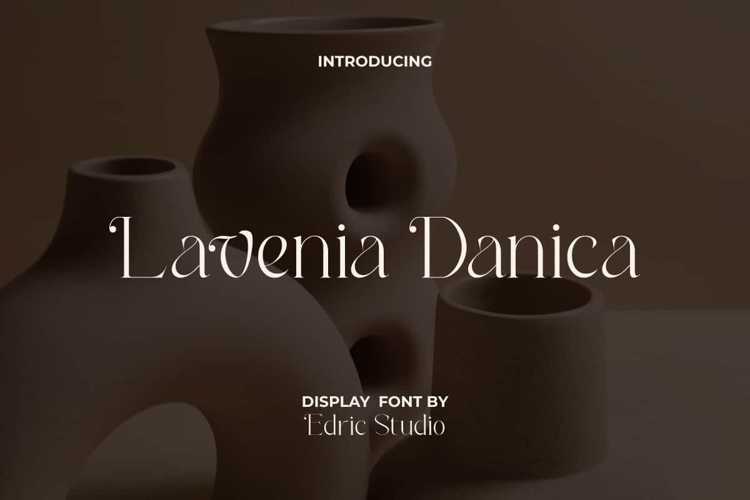 Preview of Lavenia Danica Font