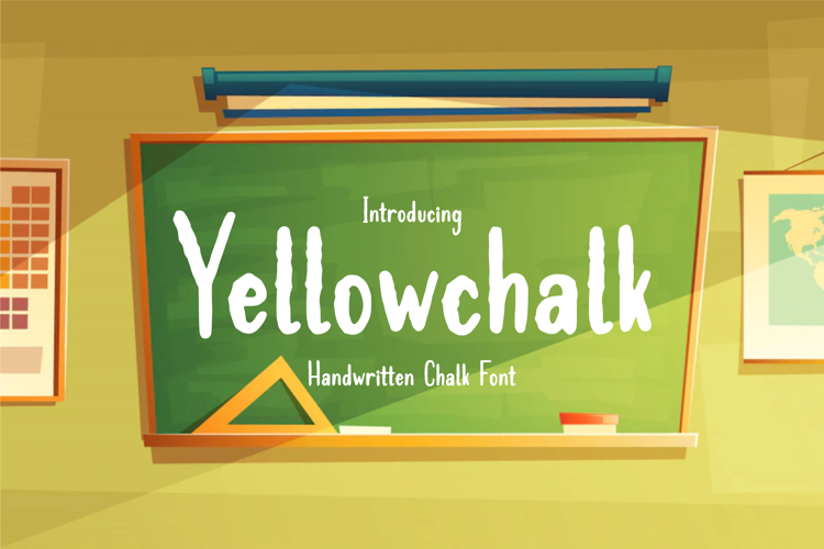 Yellowchalk Font
