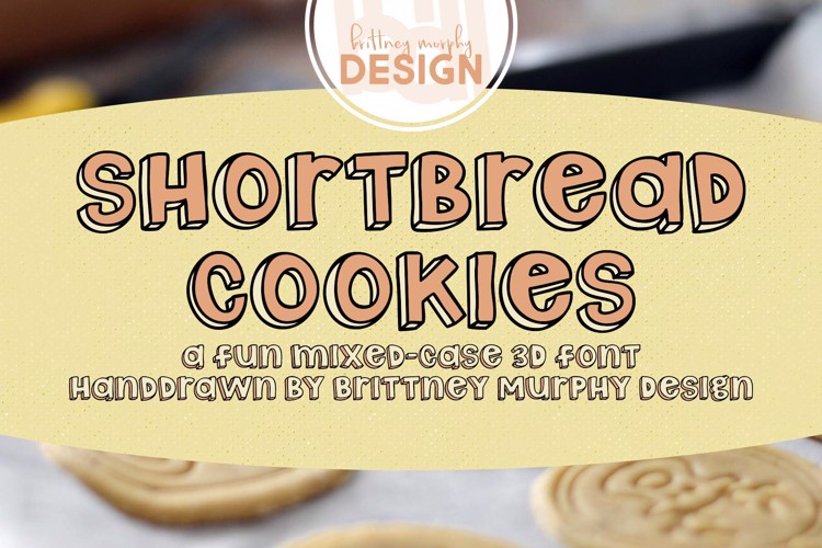 Shortbread _ Cookies Font