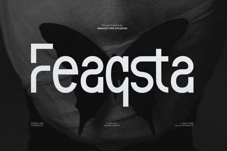 Preview of Feaqsta Font