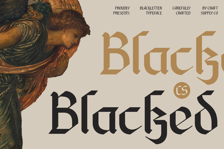 CS Blacked Font