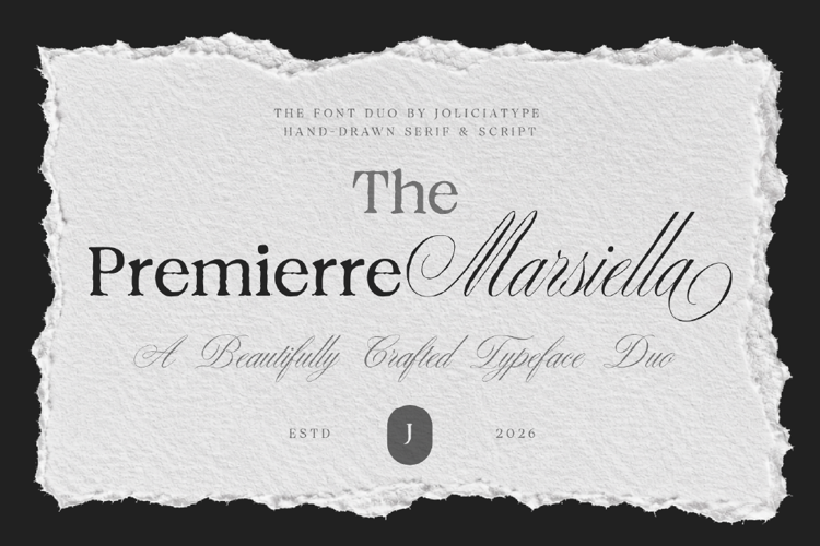 Preview of Premierre Marsiella Font