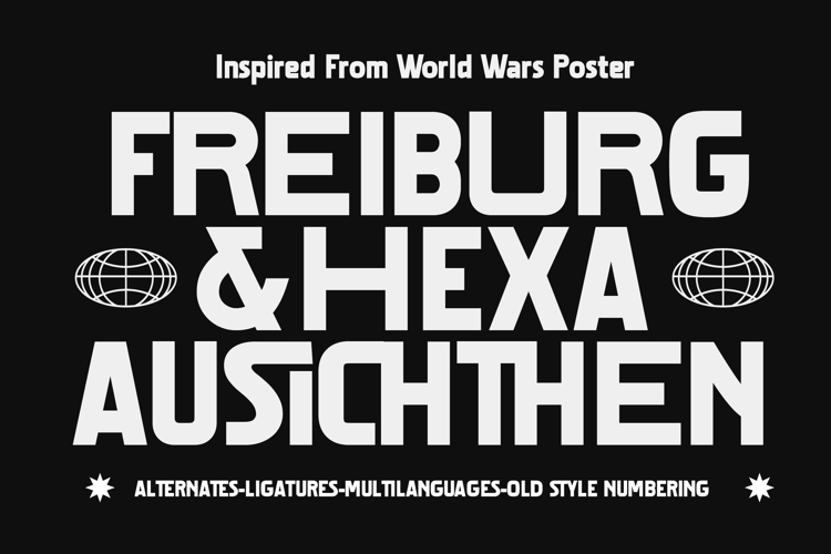 Freiburg Trial Font