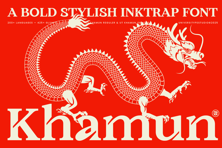 Preview of UT Khamun Font