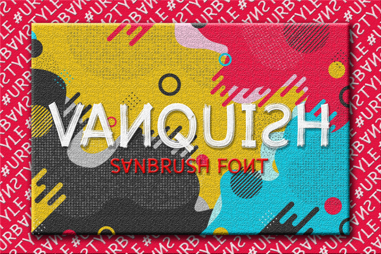 Preview of Vanquish Font