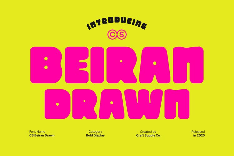 Preview of CS Beiran Drawn Font