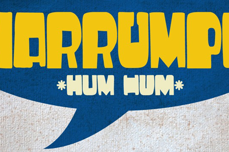 DK Harrumph Font