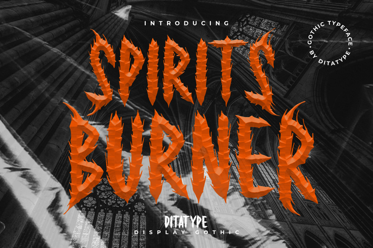 Spirits Burner Font