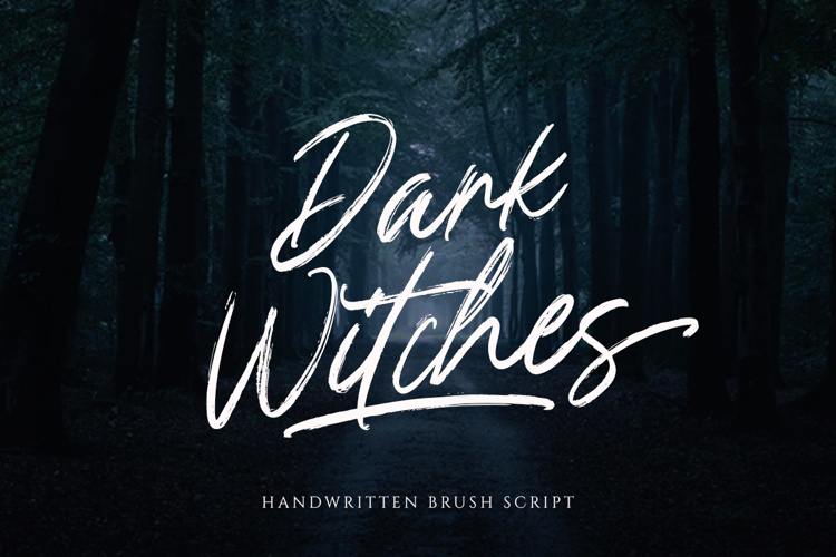 Preview of Dark Witches Font