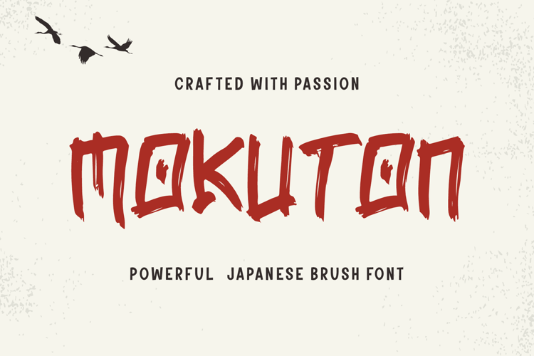 Preview of Mokuton Font