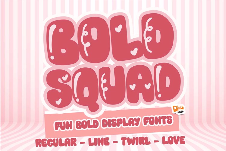 Bold Squad Font