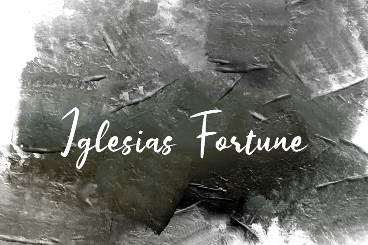 i Iglesias Fortune Font