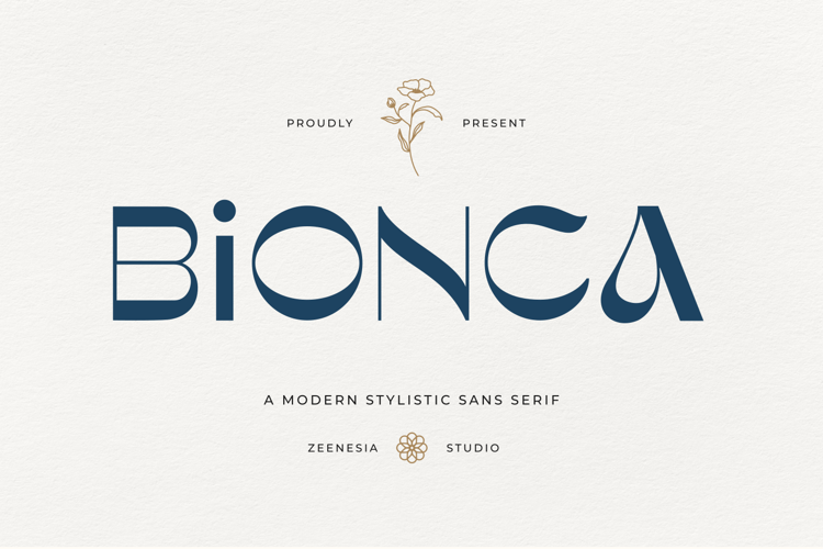 Bionca Only Font