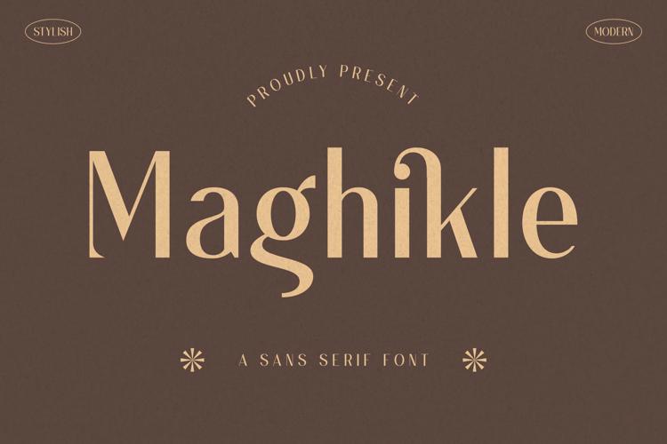 Maghikle Font