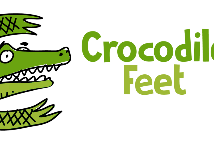 Crocodile Feet Font