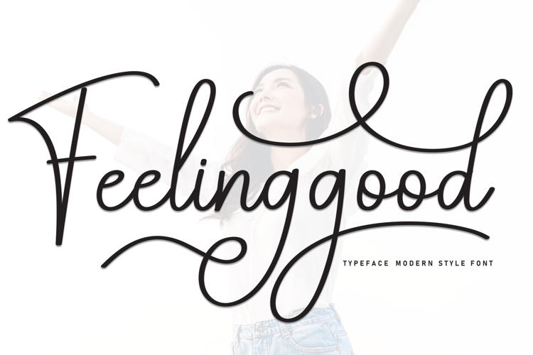 Preview of Feelinggood Font