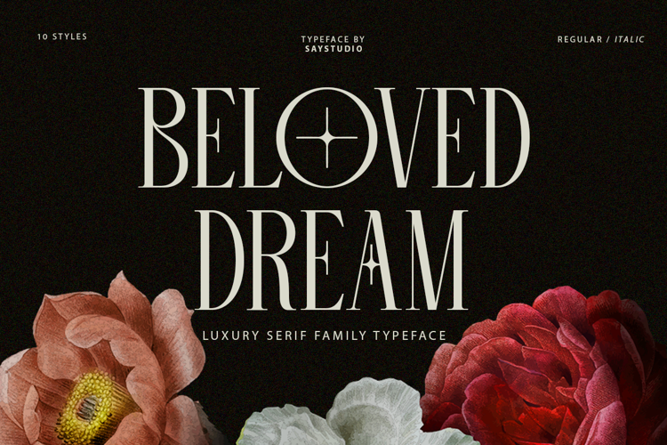 Preview of Beloved Dream Font