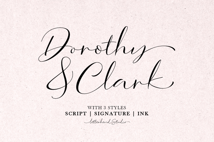 Dorothy Clark Script Font