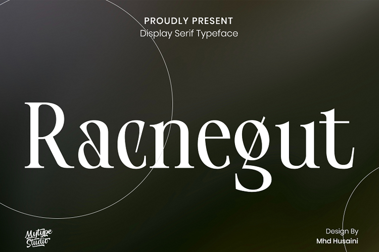 Racnegut Font