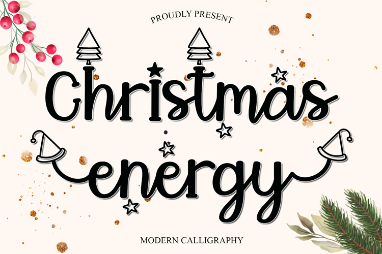 Christmas Energy Font