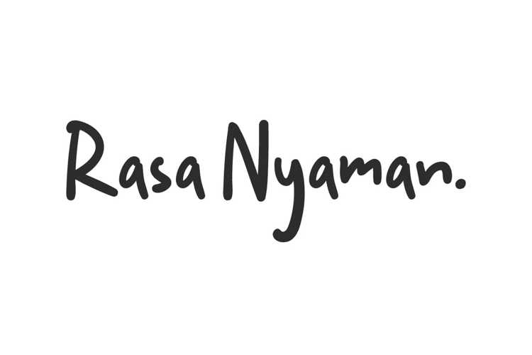 Rasa Nyaman Font