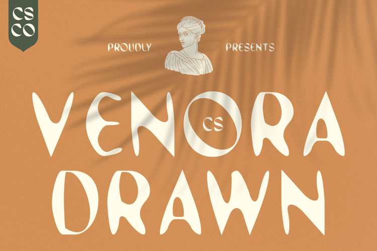 Preview of CS Venora Drawn Font