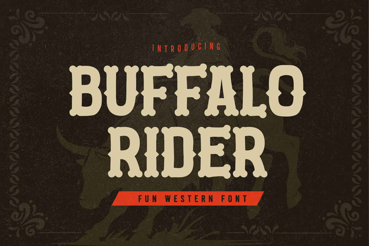 Buffalo Rider Font