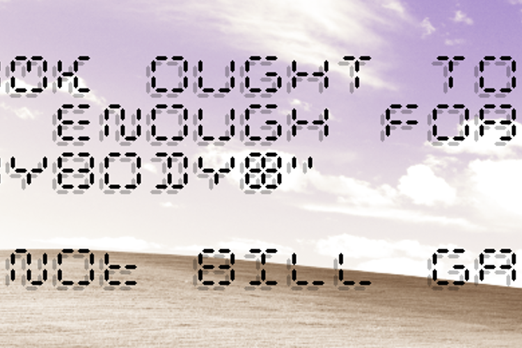 Calculatrix 12 Font
