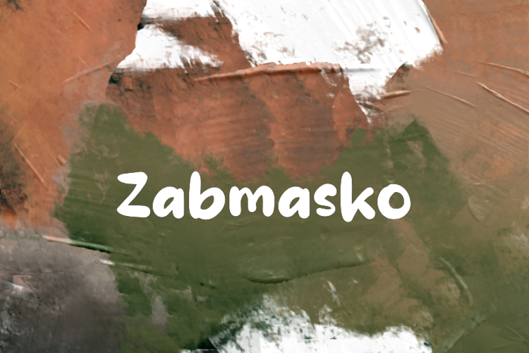 Preview of z  Zabmasko Font