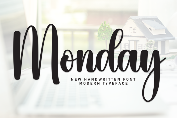 Preview of Monday Font