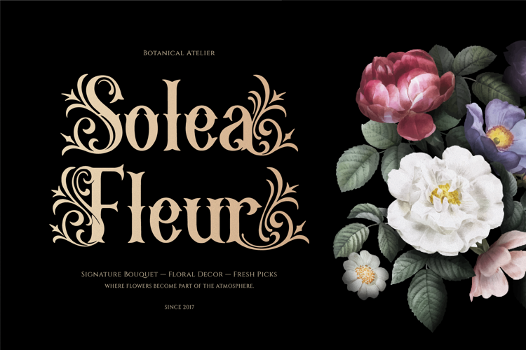 Preview of Mozathia Font