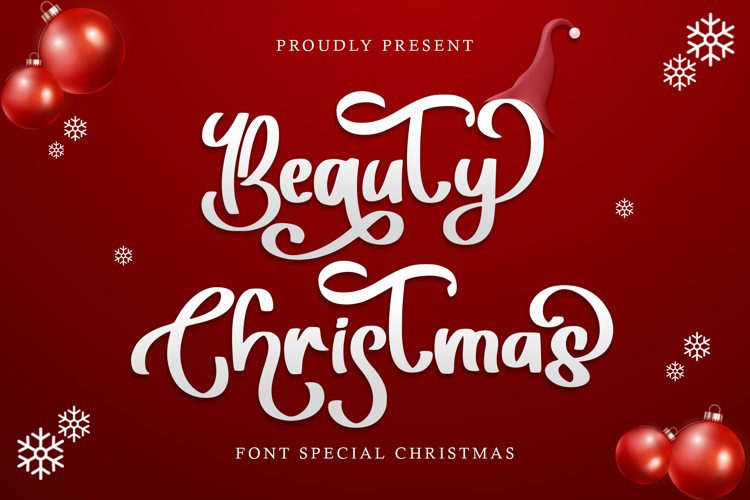 Beauty Christmas Font