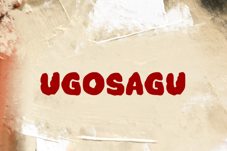 Preview of u Ugosagu Font
