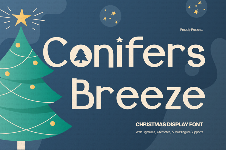 Preview of Conifers Breeze Font
