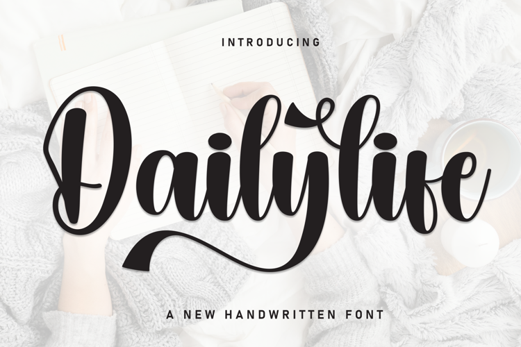 Preview of Dailylife Font