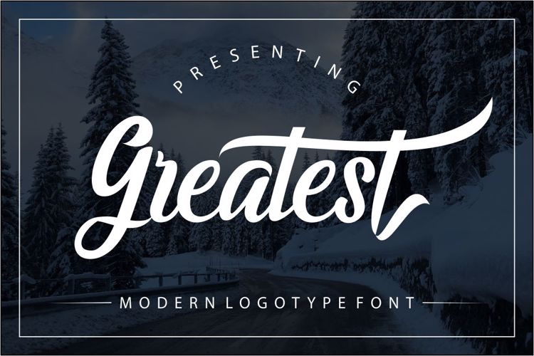 Greatest Script Font