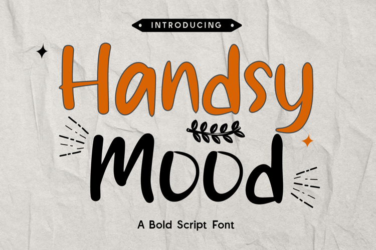 Preview of CF Handsy Mood Font