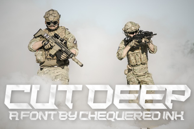 Cut Deep Font