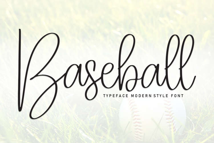 Baseball Font