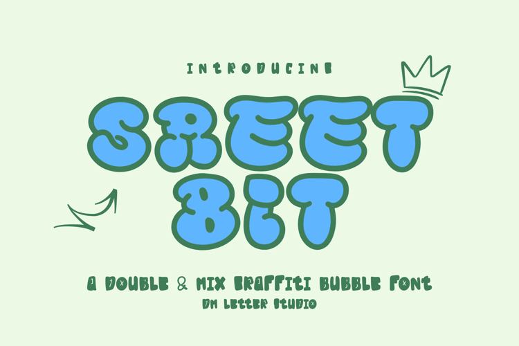 Preview of Street Bit Font