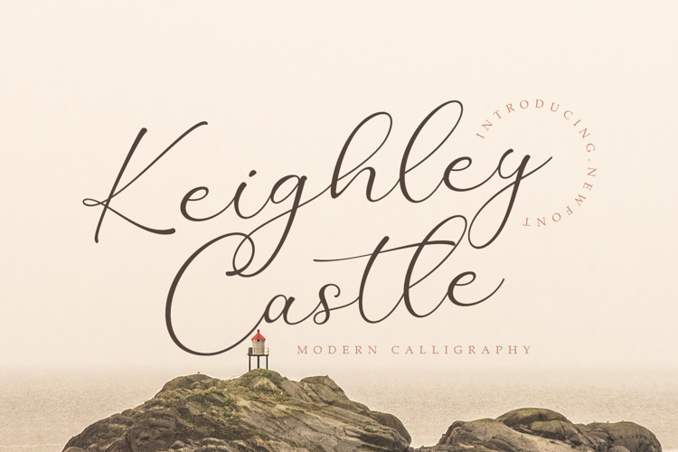 Keighley Castle - Handwritten Font