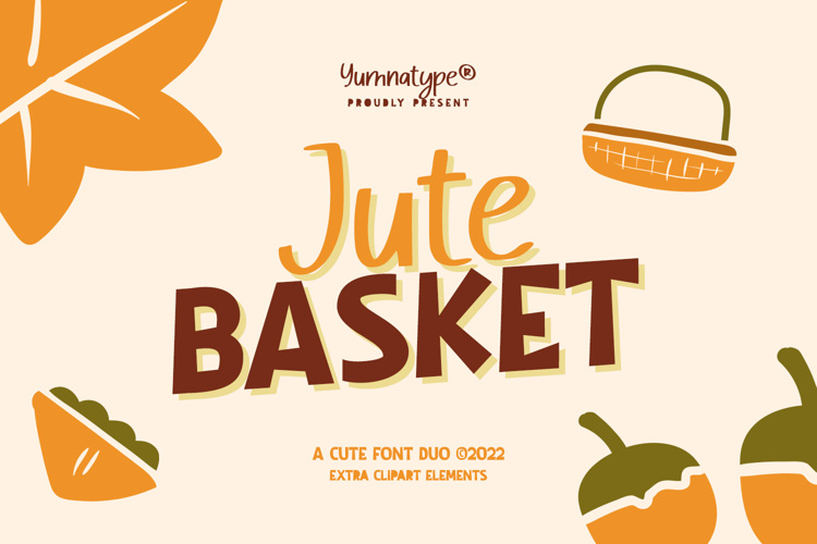 Jute Basket Font