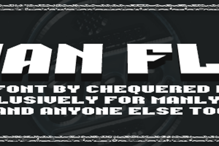 Man Flu Font