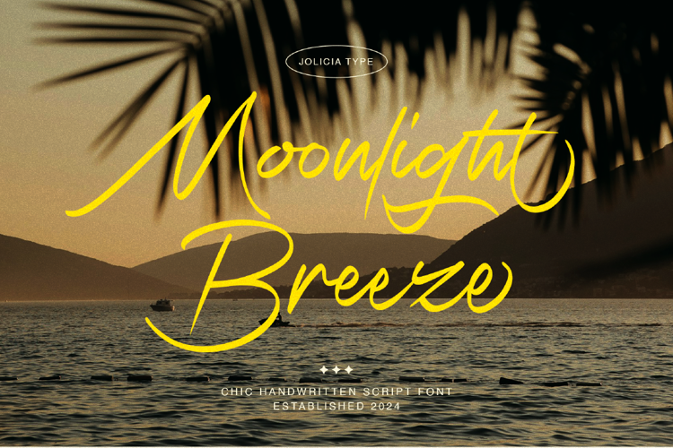 Moonlight Breeze Font