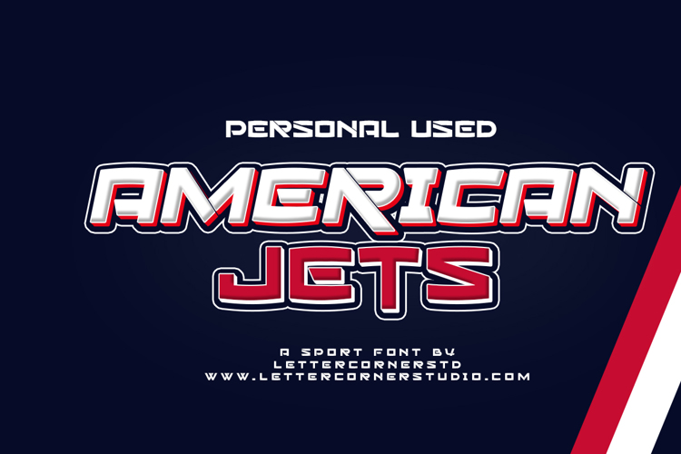 American Jets Font