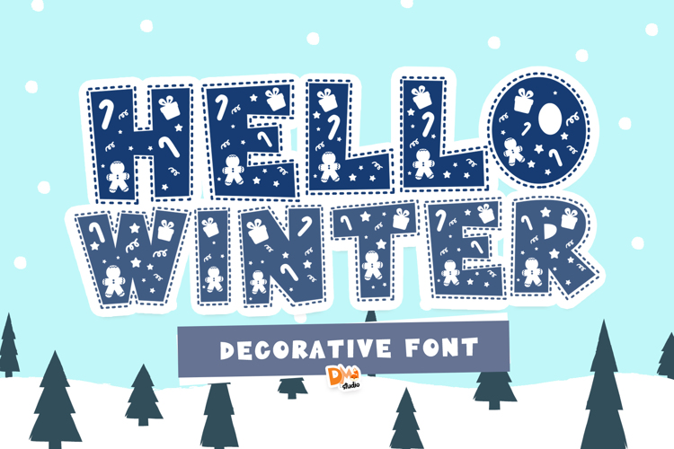 Hello Winter Font