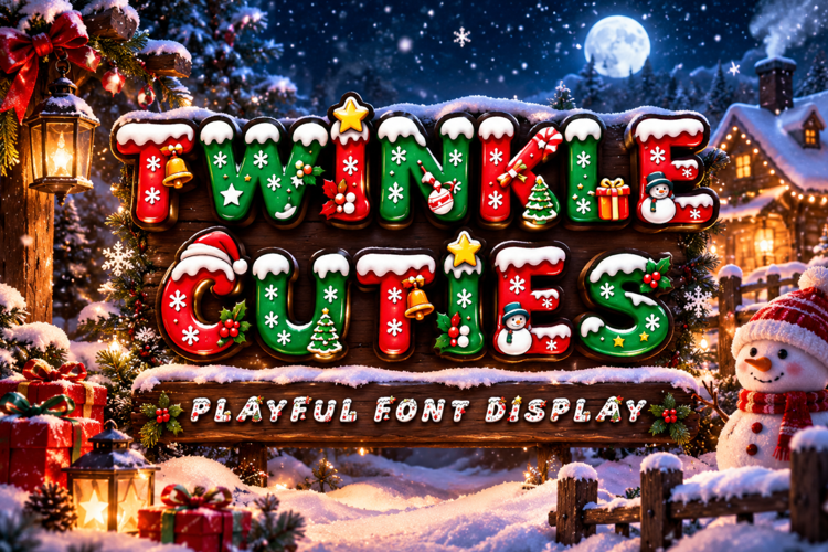 Preview of Twinkle Cuties Font