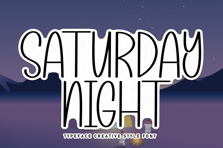 Saturday Night Font