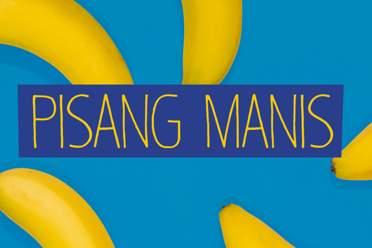 Preview of Pisang Manis Font