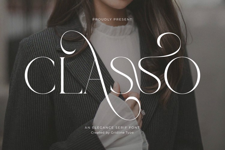 Preview of Classo Font